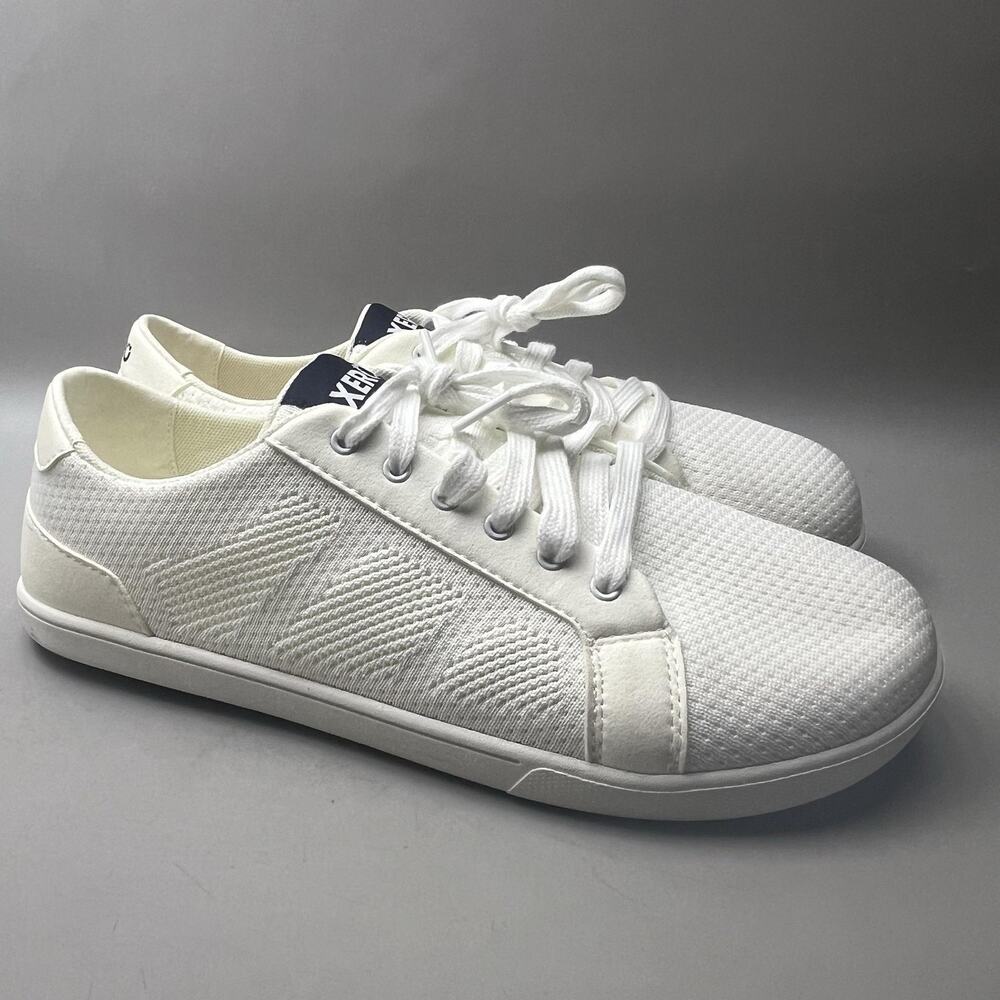Xero Shoes Dillon Casual Barefoot Men Size 12 White Knit Comfort Sneakers NEW